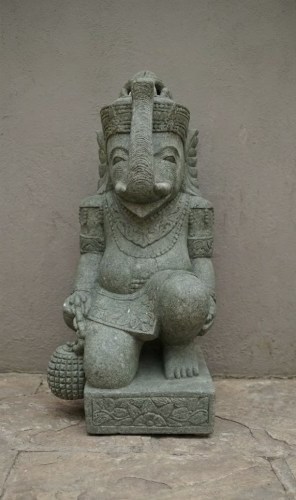 Ganesh Warrior 150cm en Green Stone - D _500x500